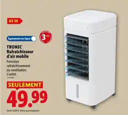 Lidl TRONIC Rafraîchisseur d'air mobile offre