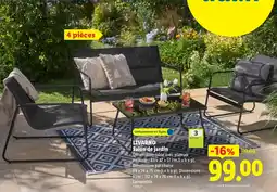 Lidl LIVARNO Salon de jardin offre