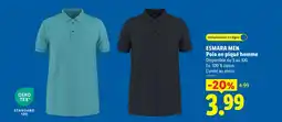 Lidl ESMARA MEN Polo en piqué homme offre