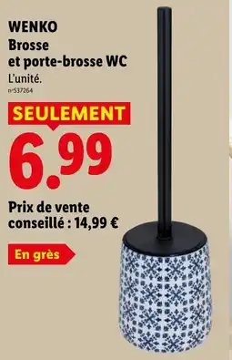 Lidl WENKO Brosse et porte-brosse WC offre