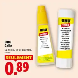 Lidl UHU Colle offre