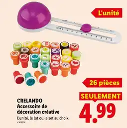 Lidl CRELANDO Accessoire de décoration créative offre
