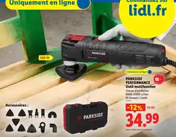 Lidl PARKSIDE PERFORMANCE Outil multifonction offre