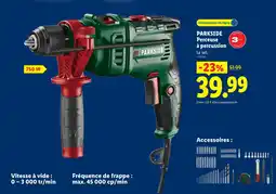 Lidl PARKSIDE Perceuse offre