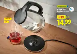 Lidl SILVERCREST 3 Bouilloire en verre offre