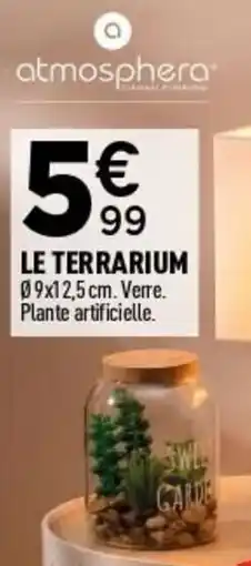 Centrakor Le terrarium offre