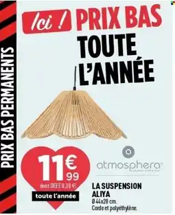 Centrakor La suspension aliya offre