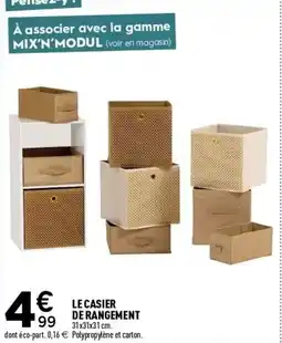 Centrakor Le casier de rangement offre