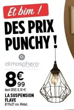 Centrakor La suspension flave offre