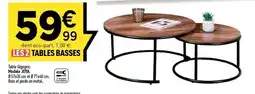 Centrakor Tables basses offre