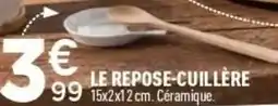 Centrakor Le repose-cuillère offre