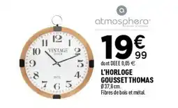Centrakor L'horloge gousset thomas offre
