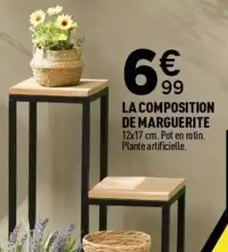 Centrakor La composition de marguerite offre