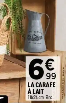 Centrakor La carafe à lait offre