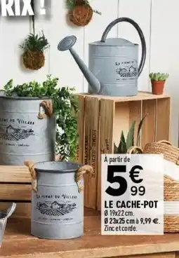 Centrakor Le cache-pot offre