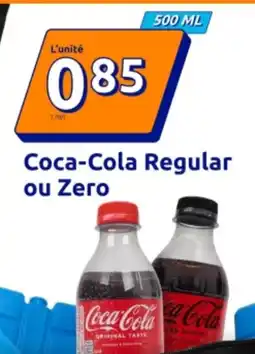 Action Coca-Cola Regular ou Zero offre