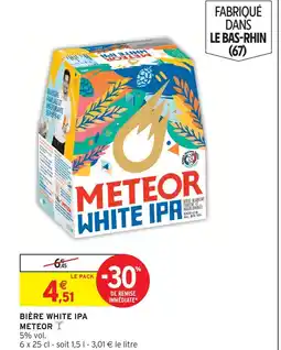 Intermarché Express Meteor bière white ipa offre
