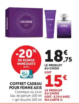 Super U Coffret cadeau pour femme axis offre