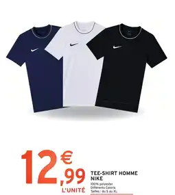 Intermarché Express Nike tee-shirt homme offre