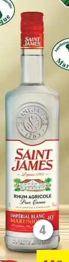 Intermarché Express Saint james rhum agricole impérial blanc offre