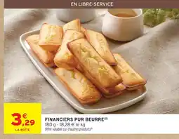 Intermarché Express Financiers pur beurre offre