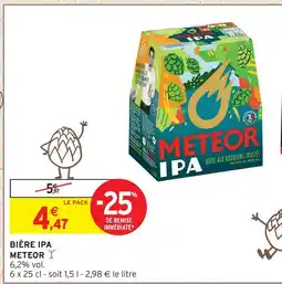 Intermarché Meteor bière ipa offre