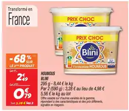 Netto Blini houmous offre