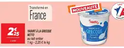 Netto Netto yaourt à la grecque offre