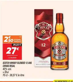 Netto Chivas regal scotch whisky blended 12 ans offre