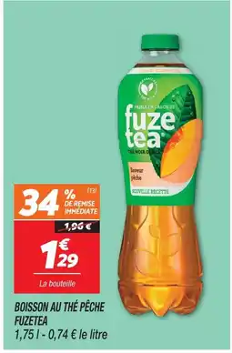 Netto Fuze tea boisson au thé pêche offre