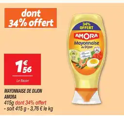 Netto Amora mayonnaise de dijon offre