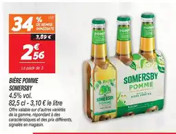 Netto Somersby bière pomme offre