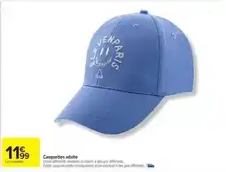 Carrefour Drive Casquettes dedulte offre
