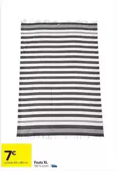 Carrefour Drive Fouta xl offre