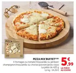 Super U Pizza mix'buffet offre