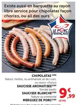 Super U Chipolatas offre