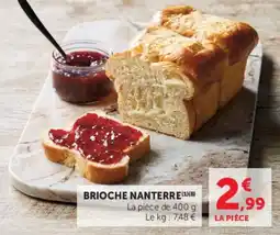 Super U Brioche nanterre offre