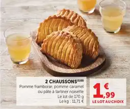 Super U 2 chaussons offre