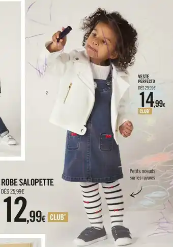 Orchestra Veste perfecto ou t-shirt manches longues ou robe salopette ou lot de 2 collants ou baskets offre