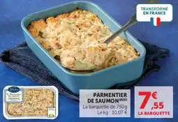 U Express Parmentier de saumon offre