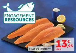 U Express Filet de truite offre