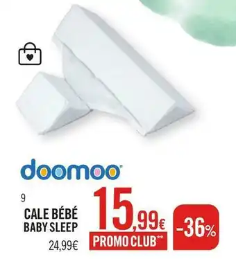 Orchestra Doomoo cale bébé baby sleep offre