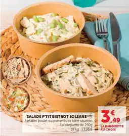 U Express Salade p'tit bistrot soleane offre
