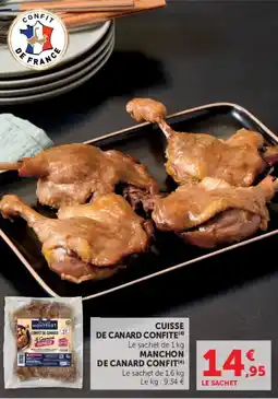 U Express Cuisse de canard confite offre