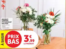 U Express Bouquet compose p'tit bouquet prix mini offre