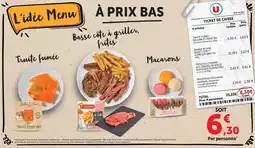 U Express L'idée Menu offre