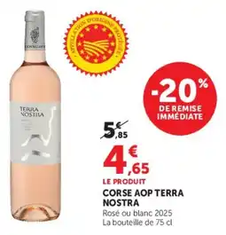 U Express Corse aop terra nostra offre