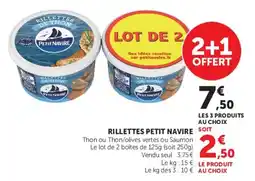 U Express Rillettes petit navire offre