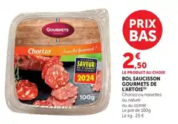 U Express Bol saucisson gourmets de l'artois offre