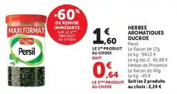 U Express Herbes aromatiques ducros offre